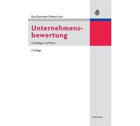 Klaus Spremann Dietmar Ernst Unternehmensbewertung (Copertina rigida)