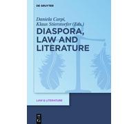Klaus Stierstorfer Diaspora, Law and Literature (Copertina rigida)