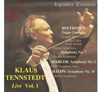 Klaus Tennstedt: Live, Vol. 1-Joseph Silverstein; Jules Eskin; Peter Serkin; Bos