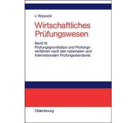 Klaus Von Wysoc Wirtschaftliches Prüfungswesen, Band III, Prü (Copertina rigida)
