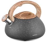 Klausberg KB-7250 - Bollitore a fischio, in acciaio inox, 2,7 litri