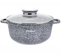 KLAUSBERG KB-7521 - Pentola con rivestimento in marmo, 3,3 l, 22 cm