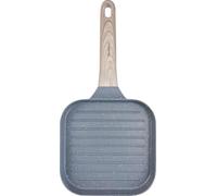 Klausberg KB-7811 - Padella in marmo con rivestimento in marmo, 18 x 18 cm, colore: Grigio