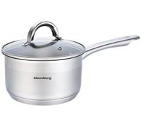 Klausberg Pentola con Coperchio e Manico 1.0 Litri 14 cm KB 7132 Acciaio Inossidabile
