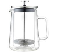 Klausberg Teiera KB-7685 0,60L French Press Macchina per caffè e tè