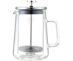 Klausberg Teiera KB-7685 0,60L French Press Macchina per caffè e tè