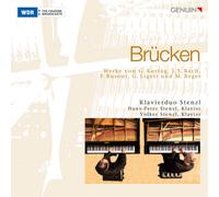 Klavierduo Sten Brucken: Werke Von G. Kurtag, J. S. Bach, F. Busoni, G. Lig (CD)