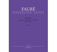 Klavierquartett c-Moll op. 15. Partitur, Stimmensatz. Bärenreiter Urtext