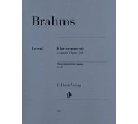 Henle Verlag – Partitura Quartetto per pianoforte in do minore, op. 60