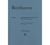 BEETHOVEN - Sonata Op. 28 en Re Mayor "Pastoral" para Piano (Urtext)