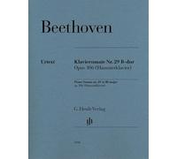Klaviersonate Nr. 29 B-dur op. 106 (Hammerklavier): Instrumentation: Piano solo