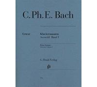 HENLE VERLAG BACH C.P.E. - Selected Piano Sonatas, Volume I note classiche pianoforte