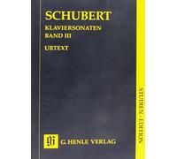 Klaviersonaten, Band III (Frühe und unvollendete Sonaten); Studienedition
