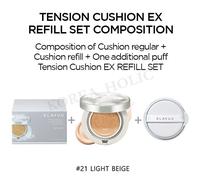KLAVUU Cuscino Alta Copertura Tensione EX 12g + Ricarica 12g Set No.21 Beige ...
