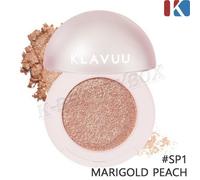 KLAVUU Urban Pearlsation Sparkle Eyeshadow 1,4 g #SP1 Marigold Peach K-Beauty...