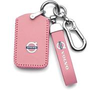 KLBHD Guscio della Chiave dell'auto per Volvo XC60 S40 S60 S90 XC40 XC70 XC90 V40 V60 V90 S80 S80L, Custodia Coprichiave, Telecomando Custodia Ricambio Chiave Cover,Pink
