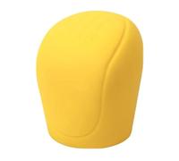 KLBVFDYAN Auto Pomelli Leva Cambio per Fiat Panda Ⅲ Cross Hatchback 2014 2015 2016 2017-pr, Silicone Copri Pomello della Leva Cambio Antiscivolo Resistente all'Usura Protezione,A/Yellow