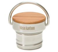 Klean Kanteen - Bamboo Cap - Tappo di chiusura brushed stainless