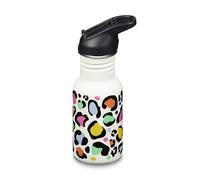 Klean Kanteen Borraccia classica Narrow (Flip Sport) con tappo in acciaio inox di colore rosa con un volume di 355 ml 1011207