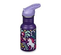 Klean Kanteen Borraccia classica Narrow (Flip Sport) con tappo in acciaio inox di colore viola con un volume di 355 ml 1011206