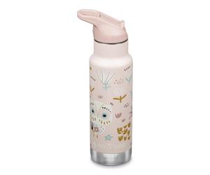 Klean Kanteen - Bottiglia Classic per bambini con tappo Seal Sport 12oz (355 ml) Rosa Owlet