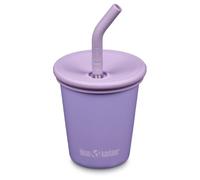 Klean Kanteen - Kid's Steel Cup with Straw Lid - Pentolino 296 ml lilla