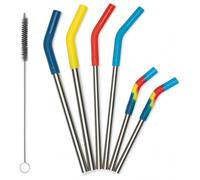 Klean Kanteen - Straw 6-Pack Combo - Cannuccia multi colored