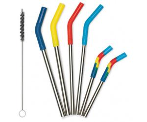Klean Kanteen - Straw 6-Pack Combo - Cannuccia multi colored