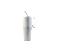 Klean Kanteen - Rise Tumbler Flip Straw - Bicchiere isolante 1064 ml grigio