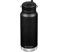 Klean Kanteen TKWide 946ml Bottiglia Acqua Isolante Twist Cap w/Straw Nero
