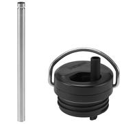 Klean Kanteen - TKWide Twist Cap with Straw - Coperchio nero