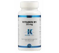 KLEAN LABS Vitamina B1 20 mg - 120 capsule