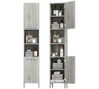 kleankin Colonna Bagno da Terra, 30x32x172.5 cm, Color Legno