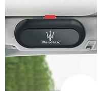 KLEAUX Custodia portaoggetti per Occhiali da Sole per Auto per Maserati Ghibli Quattroporte Levante Grecale GT GC, Custodia per Occhiali da Vista in Materiale ABS,D