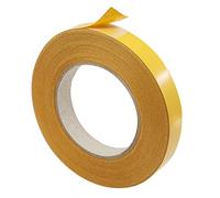 KLEBASTO Nastro biadesivo, rimovibile a mano, sottile, universale, per carta, metallo, plastica, cartone, legno, ecc. (15 mm x 50 m)