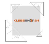 KLEBESHOP24 Angoli Adesivi Trasparenti per Foto, angolini autoadesivi per fotografie, Album e Scrapbooking / 50 x 50 mm, 20 Pezzi