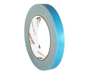 KLEBESHOP24 Duplocoll 918 - Nastro biadesivo a specchio, bianco, 12 mm x 5 m