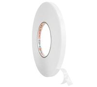 KLEBESHOP24 Nastro biadesivo trasparente e sottile, extra forte, resistente al calore e ai raggi UV, per montaggio, fai da te, 6 mm x 50 m