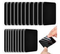 Kleemeiero 20 Pz Cuscinetti Antiscivolo per Cruscotto Tappetino Antiscivolo per Auto Riutilizzabile Cuscinetti Adesivi Lavabile Cuscinetti Antiscivolo Nano Gel per Telefono Occhiali Chiavi (7,5x6,5cm)