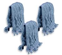 KLEEN HANDLER Testa di ricambio per mop (Confezione da 3) Blu