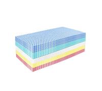 KLEENDOL Confezione da 50 panni usa e getta resistenti e riutilizzabili per la pulizia dei piatti della cucina, 60 x 30 cm, 5 colori