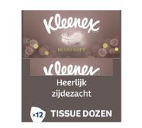 KLEENEX 3215712 Fazzoletti Ultrasoft scatola con 64 pezzi, confeczione da 12 scatole