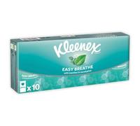 Kleenex Easy Breathe, Fazzoletti di carta, Con Mentolo, 10 Pacchetti (Confezione da 6)