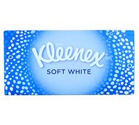2 Box (140 pezzi) Kleenex Soft White Veline Morbidezza per i Nasi Delicati