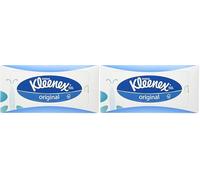 KLEENEX, Fazzoletti - Standard/Bianco,20 x 20 cm, 1 confezione da 144 fazzoletti