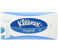 KLEENEX, Fazzoletti - Standard / Bianco,20 x 20 cm, 1 confezione da 72 fazzoletti