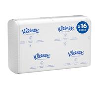 Kleenex Multifold 1890 Asciugamani, con Tecnologia Airflex, Asciugamani di carta morbidi e resistenti, Ideali per Standard Igienici Elevati, 150 per Confezione