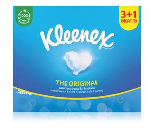 Kleenex Original Box fazzoletti di carta 3+1 72 pz