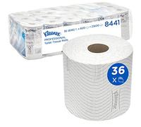 Kleenex Rotolo standard di carta igienica 8441-36 rotoli x 600 strappi a 2 veli, colore bianco (21.600 strappi)