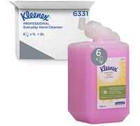 Kleenex Sapone liquido mani 6331, Sapone mani, Gel Igienizzante, 6x1L